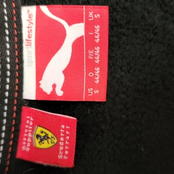 Puma Men's Ferrari SF Race Hooded Sweat Jacket. - Picture 7 of 16